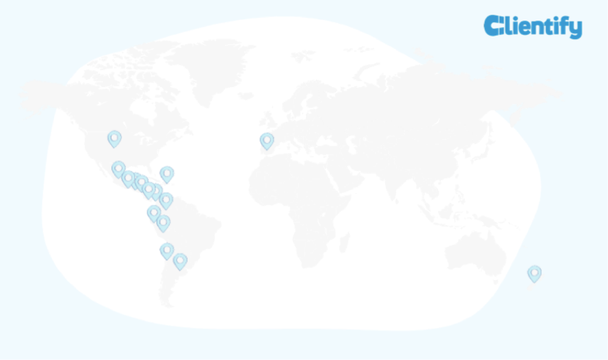 Clientify ya está presente en más de 20 países